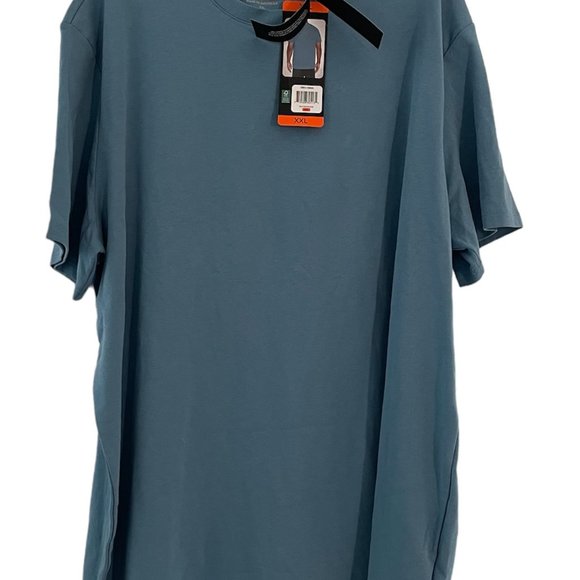 Men's Crew Neck T-shirt, Banana Republic, XXL, Blue, NWT - Picture 2 of 6